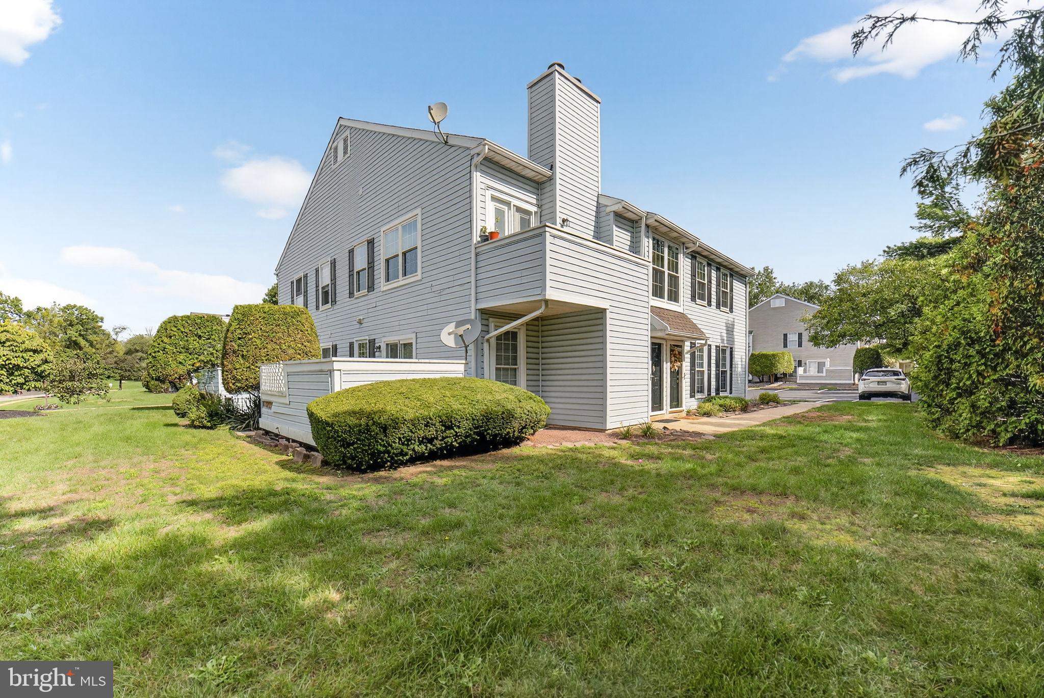 22 Meadow Lane New Hope, PA 18938 - Photo 19 of 21 a front view of a house with a garden