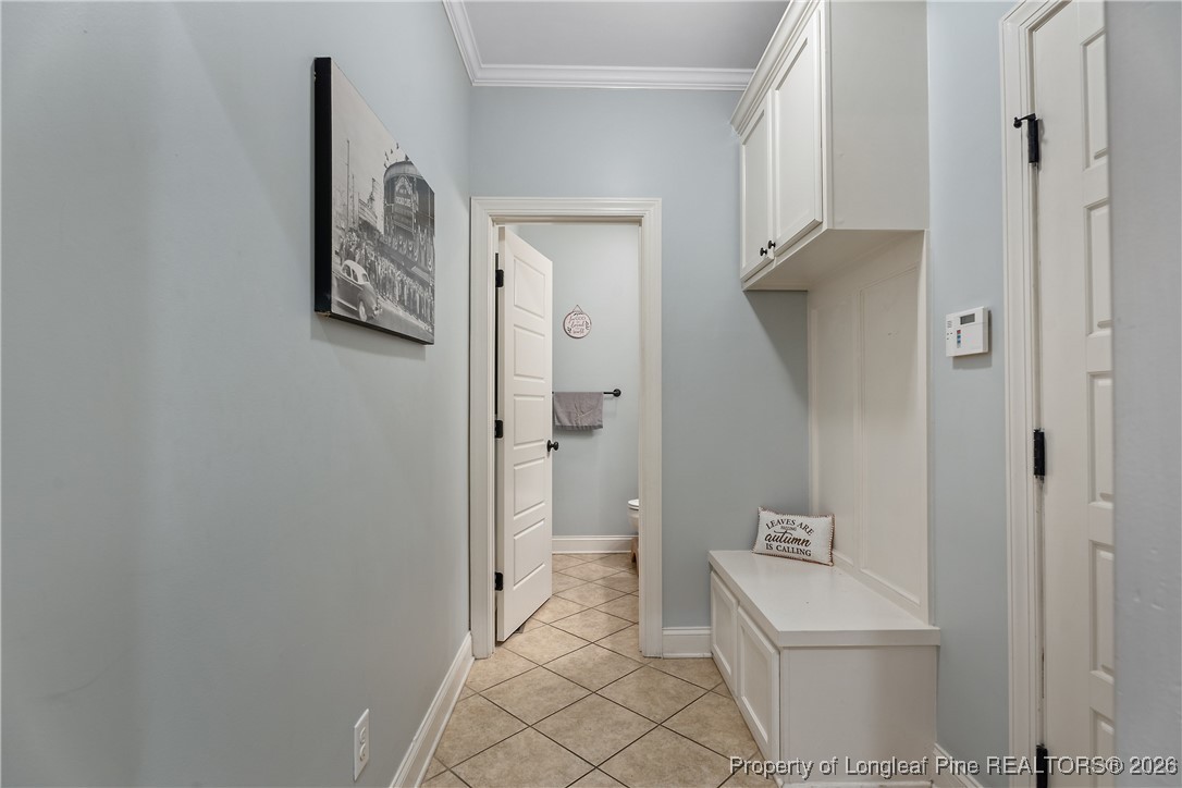 38 Overview Court Spring Lake, NC 28390 - Photo 15 of 50 a bathroom with a granite countertop sink a toilet and shower
