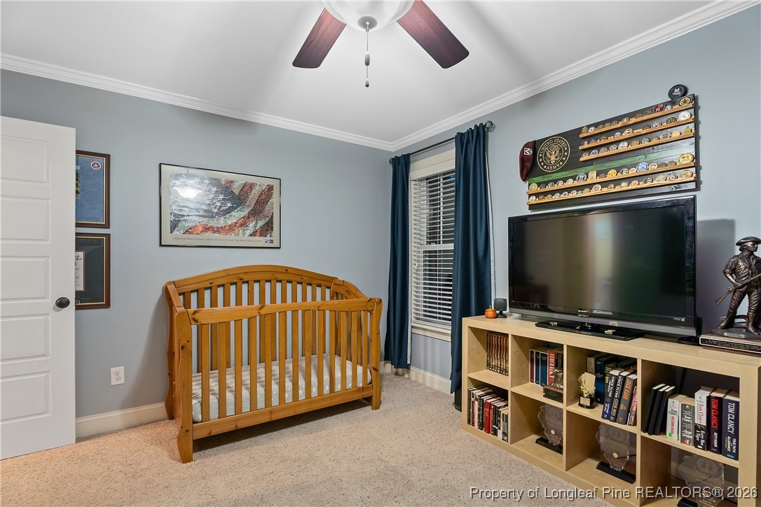 38 Overview Court Spring Lake, NC 28390 - Photo 42 of 50 a living room with furniture and a flat screen tv