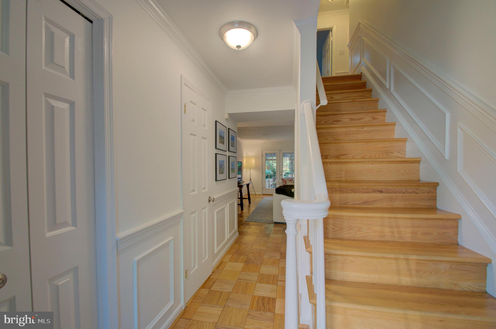 6412 Wainfleet Court Springfield, VA 22152 - Photo 7 of 43 Stairway to second floor and bedrooms.