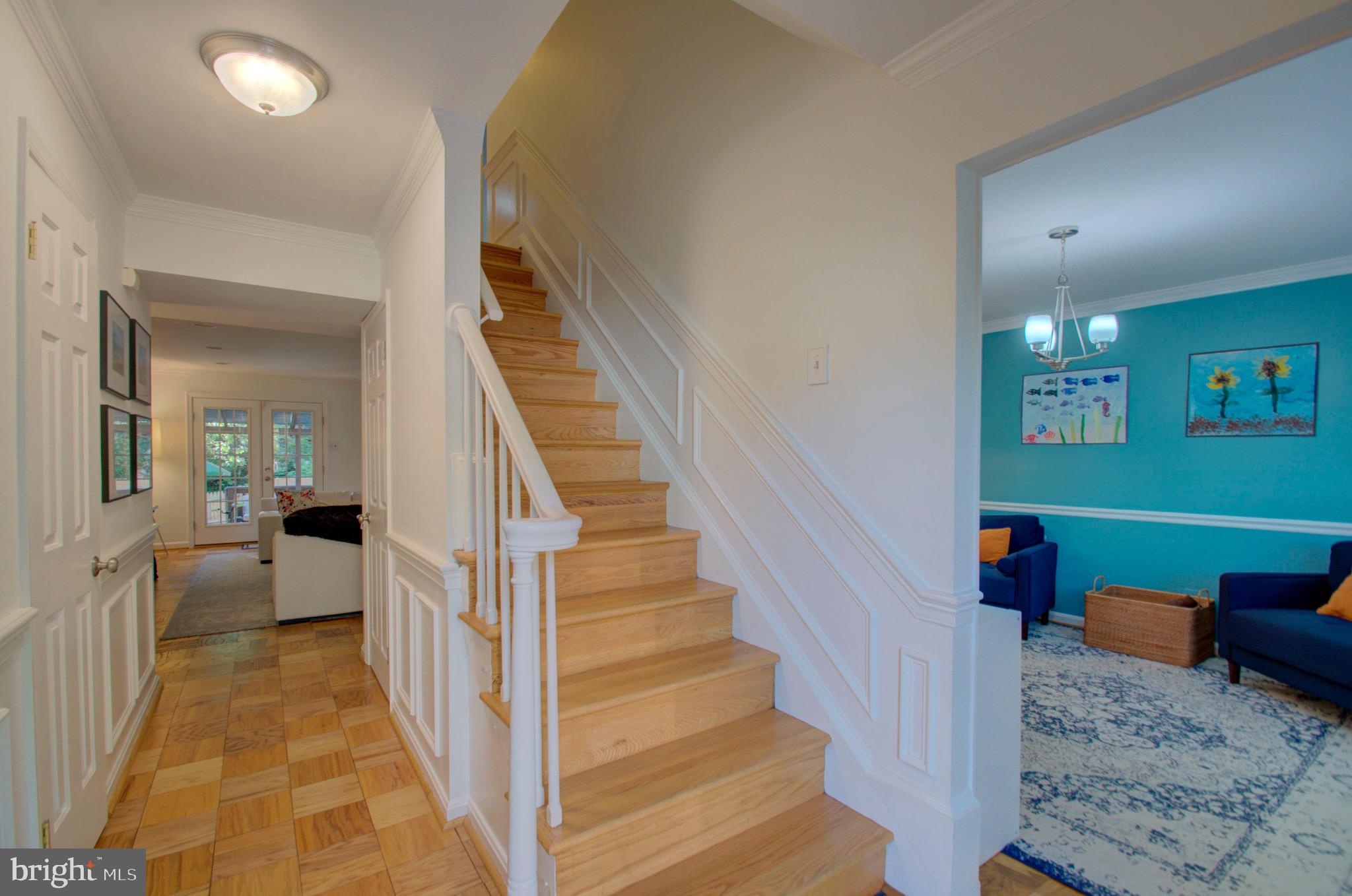6412 Wainfleet Court Springfield, VA 22152 - Photo 8 of 43 Beautiful parquet floors.
