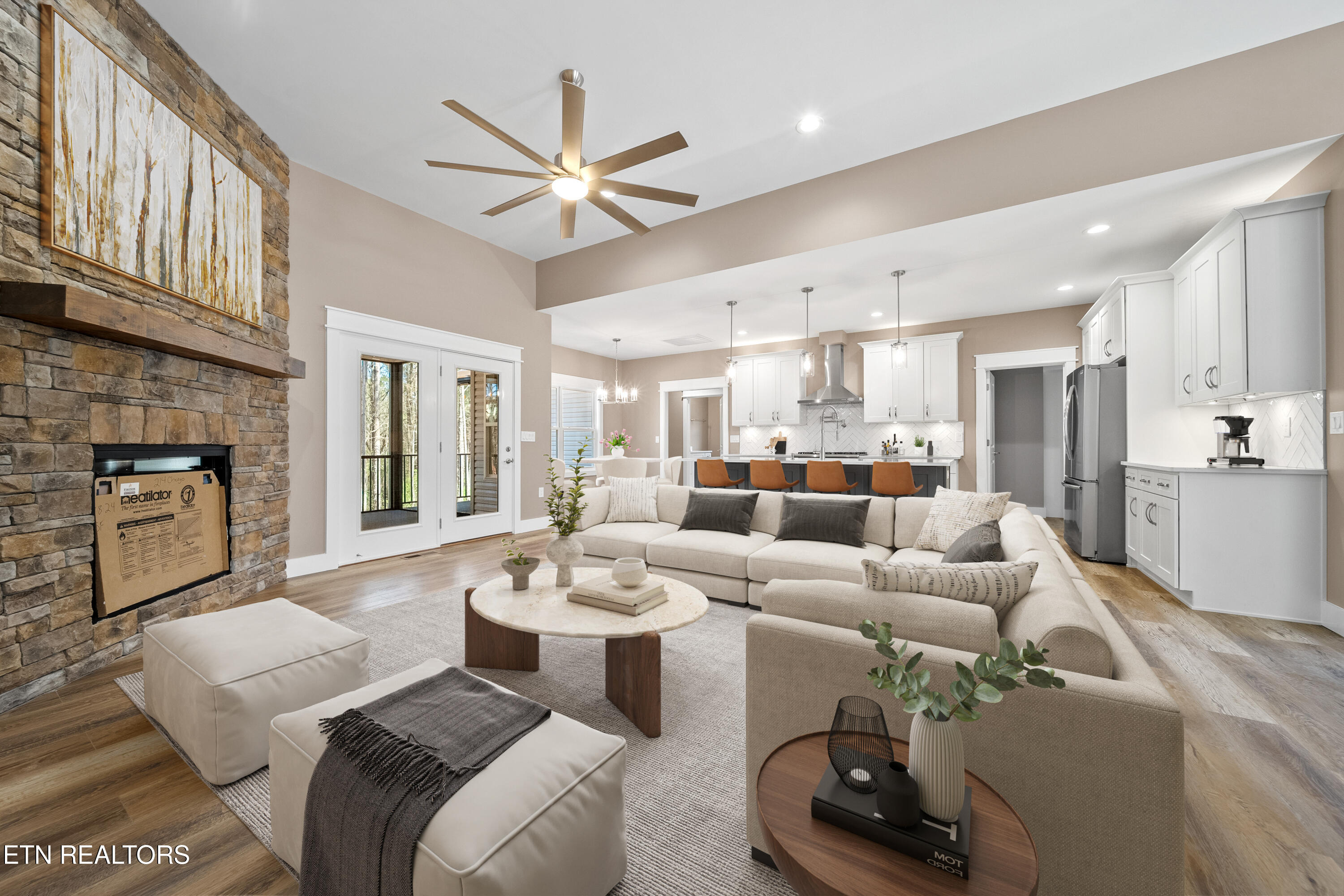 214 Cheeyo Trace Loudon, TN 37774 - Photo 2 of 42 214 cheeyo LR - virtually staged