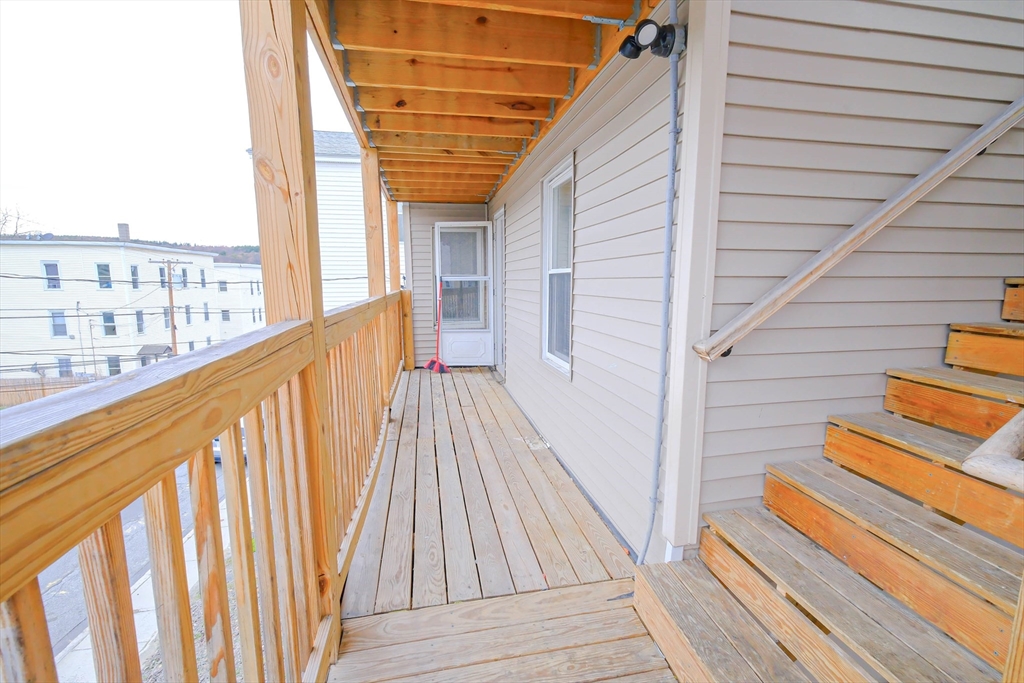 105 Clarendon Street, Unit 2 Fitchburg, MA 01420 - Photo 30 of 30 a view of balcony with staircase