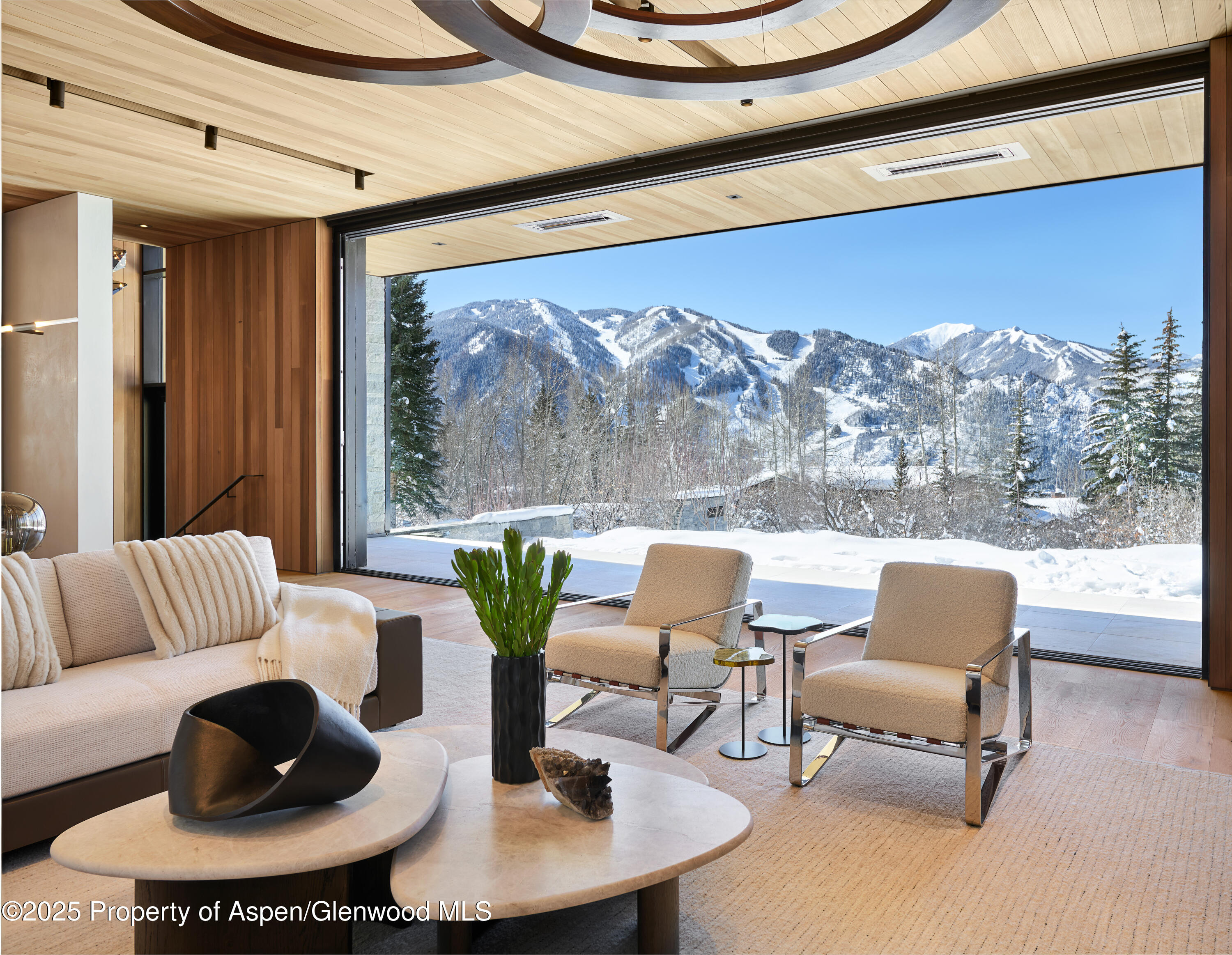395 East Reds Road Aspen, CO 81612 - Photo 6 of 51 a living room with furniture and a large window
