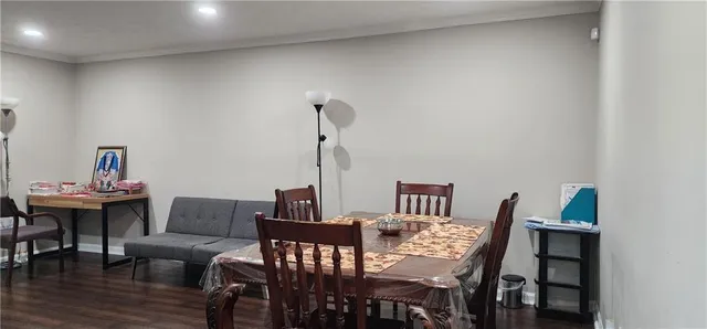 wooden floor in a gallery