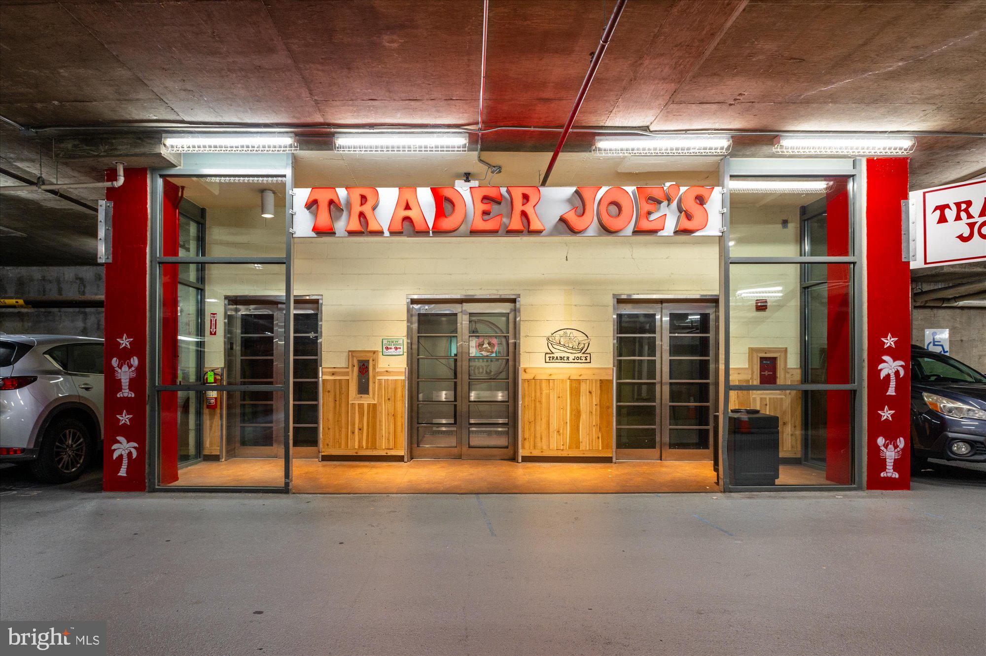 2425 L Street Northwest, Unit 524 Washington, DC 20037 - Photo 19 of 27 Access to Trader Joe's from building garage