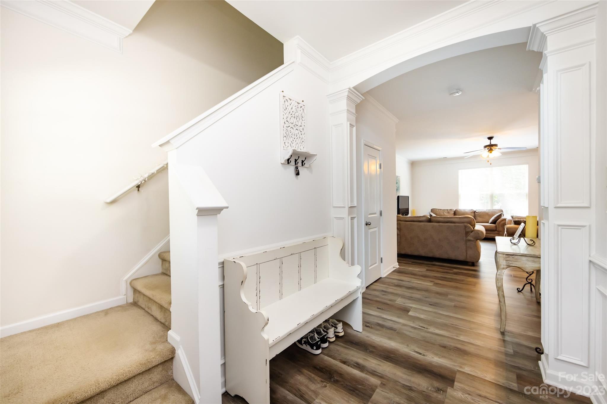 807 Rook Road Charlotte, NC 28216 - Photo 7 of 43 a view of a living room and entryway