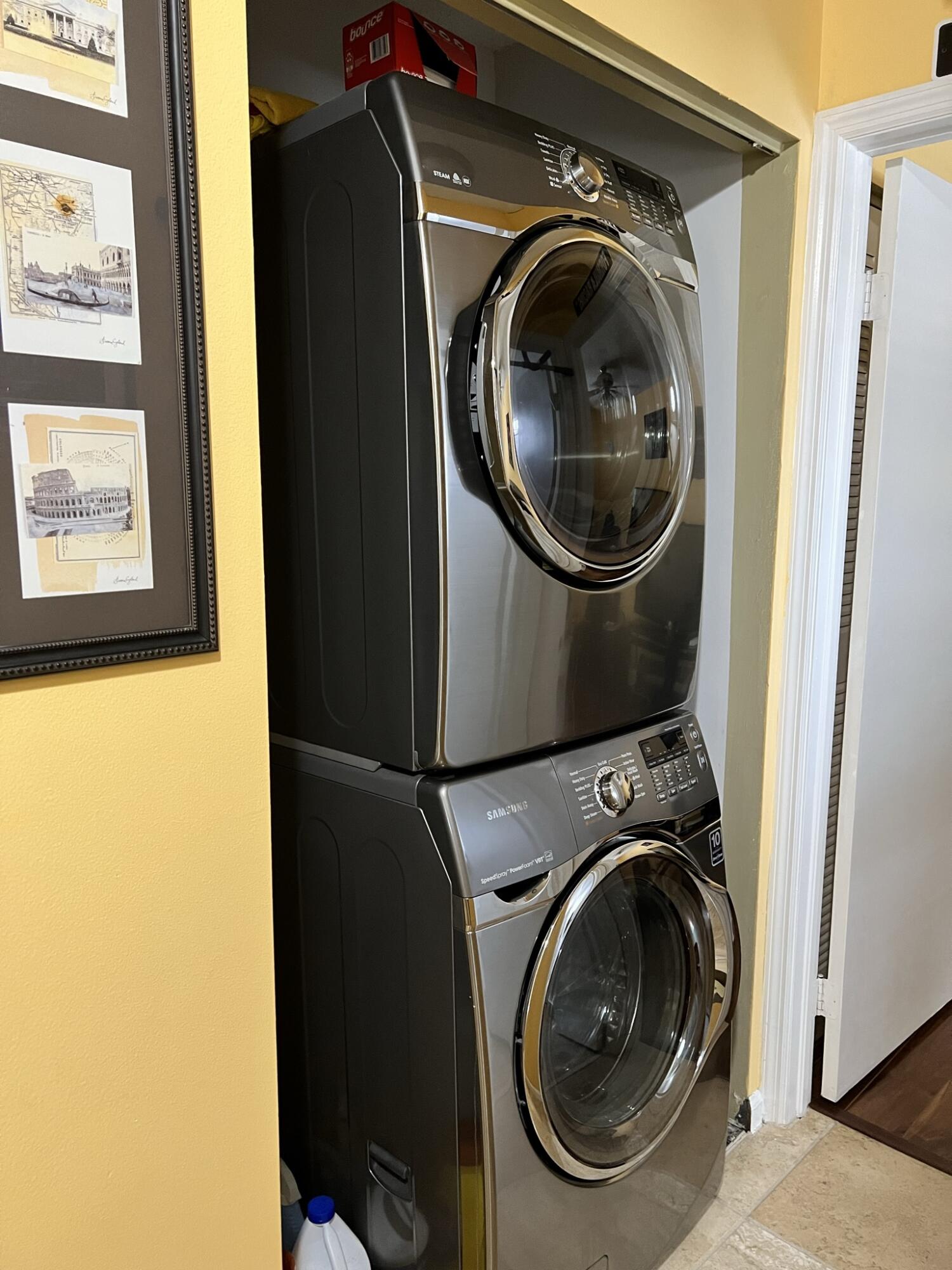 6549 Via Regina Boca Raton, FL 33433 - Photo 10 of 13 Laundry Closet