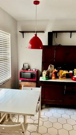 a room with storage and utility