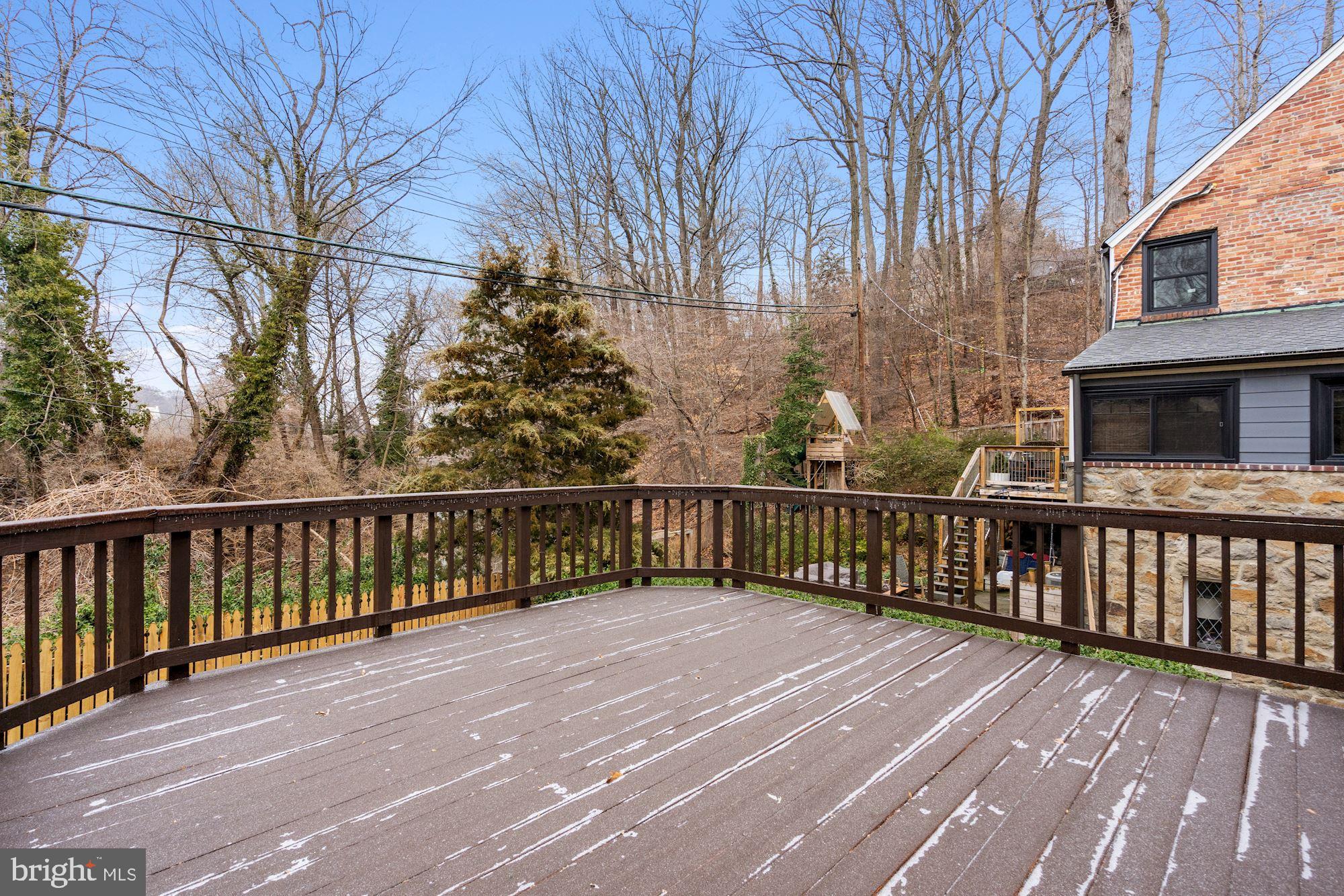 3209 19th Road North Arlington, VA 22201 - Photo 35 of 35 a view of a wooden roof deck
