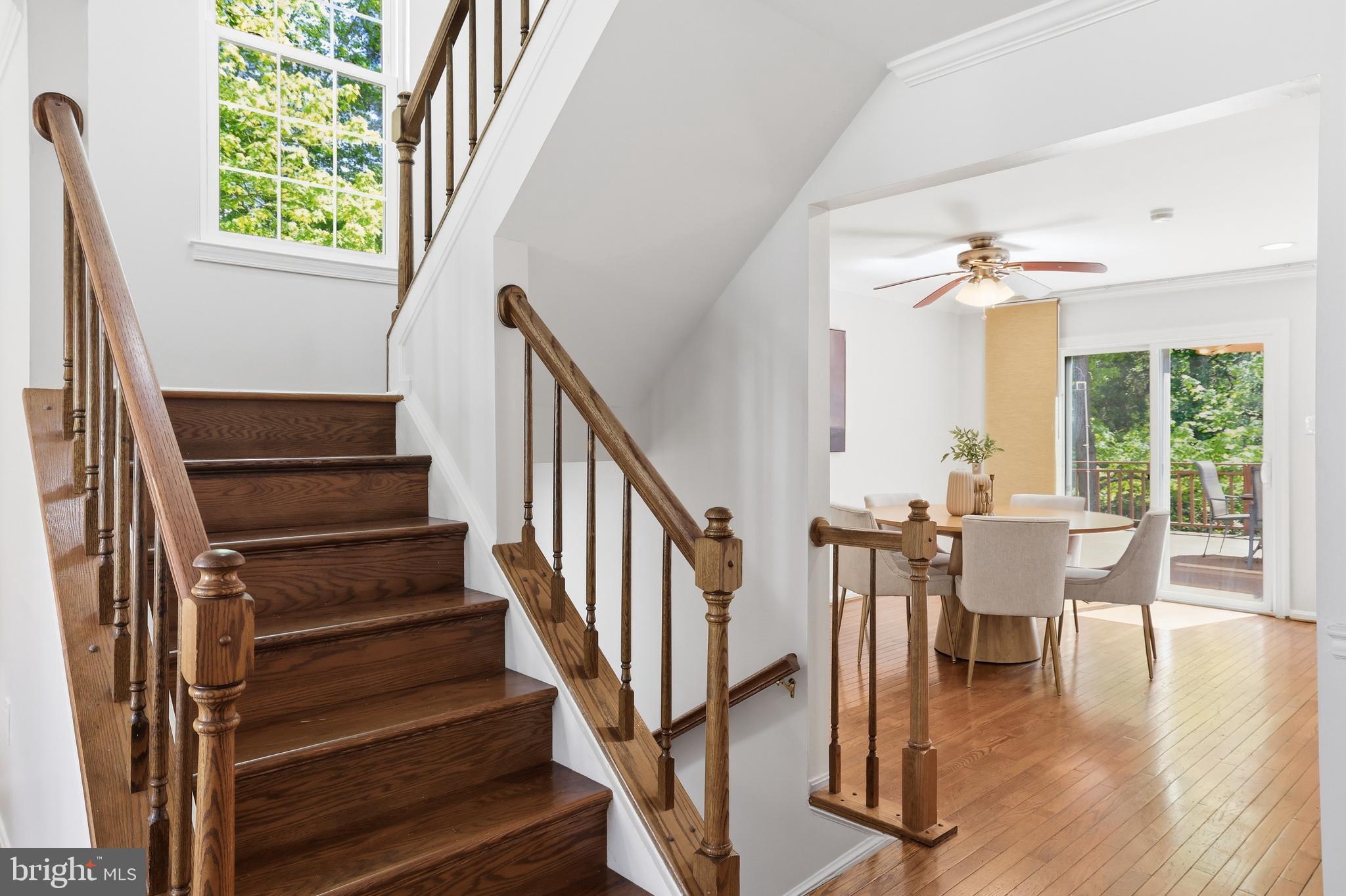 15029 Shamrock Ridge Road Silver Spring, MD 20906 - Photo 20 of 44 a view of entryway and hall with wooden floor