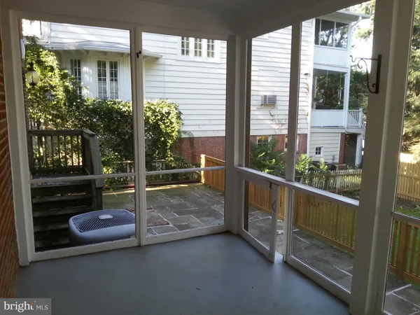 a view of backyard from window