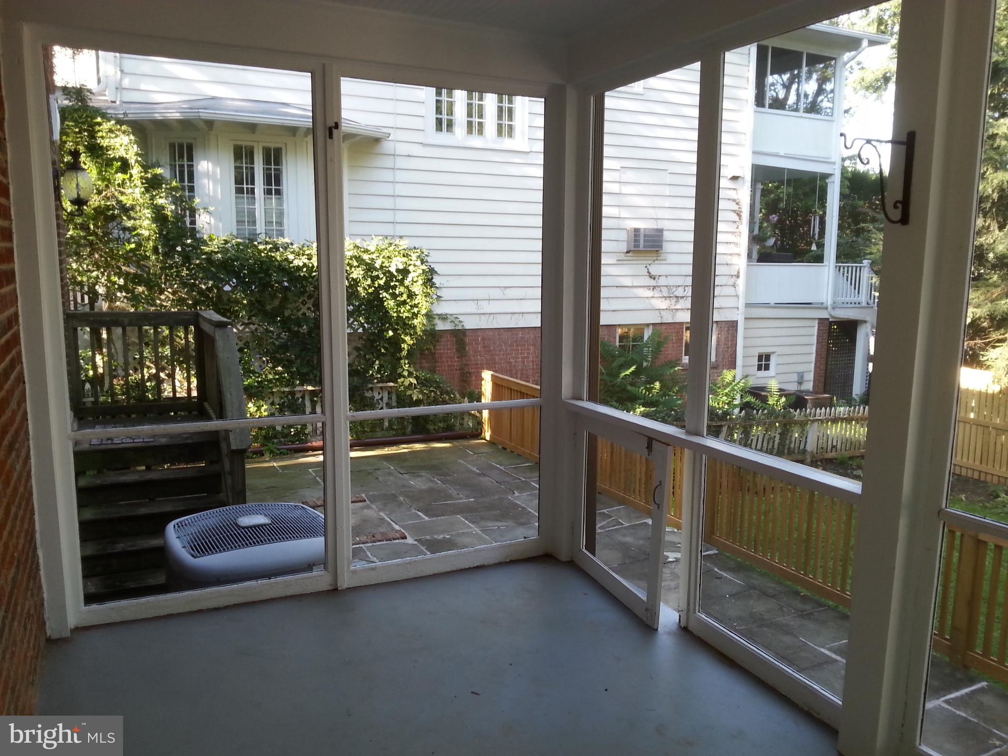 3130 38th Street Northwest Washington, DC 20016 - Photo 20 of 25 a view of backyard from window