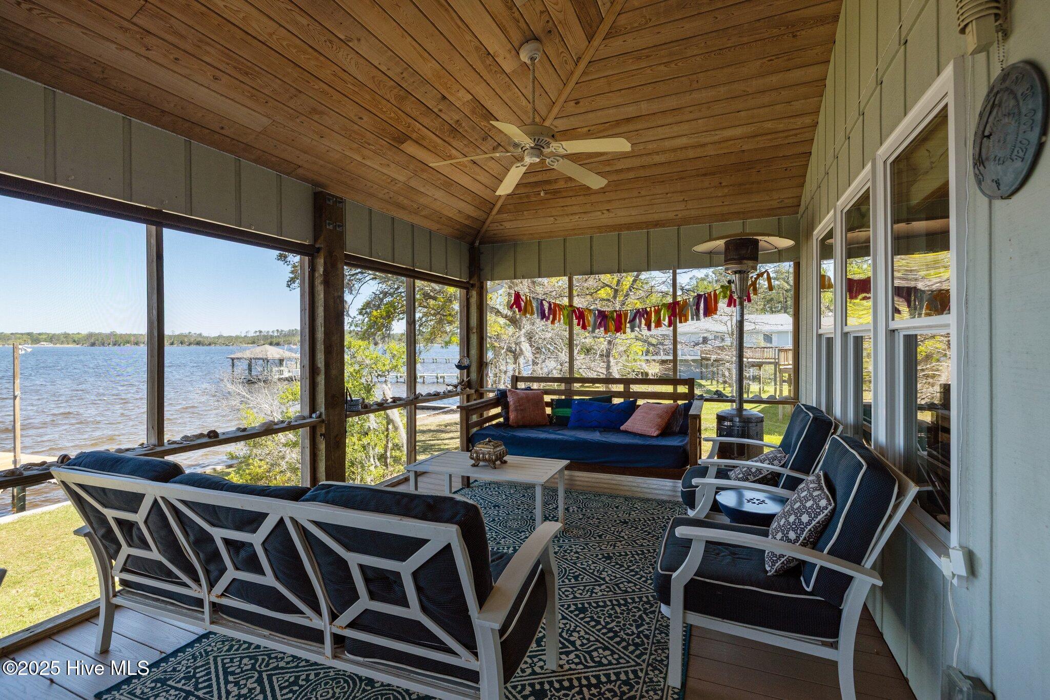 235 Creek Road Beaufort, NC 28516 - Photo 34 of 54 Screened porch