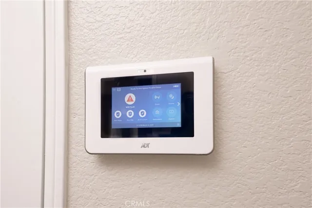 a brick building with a door