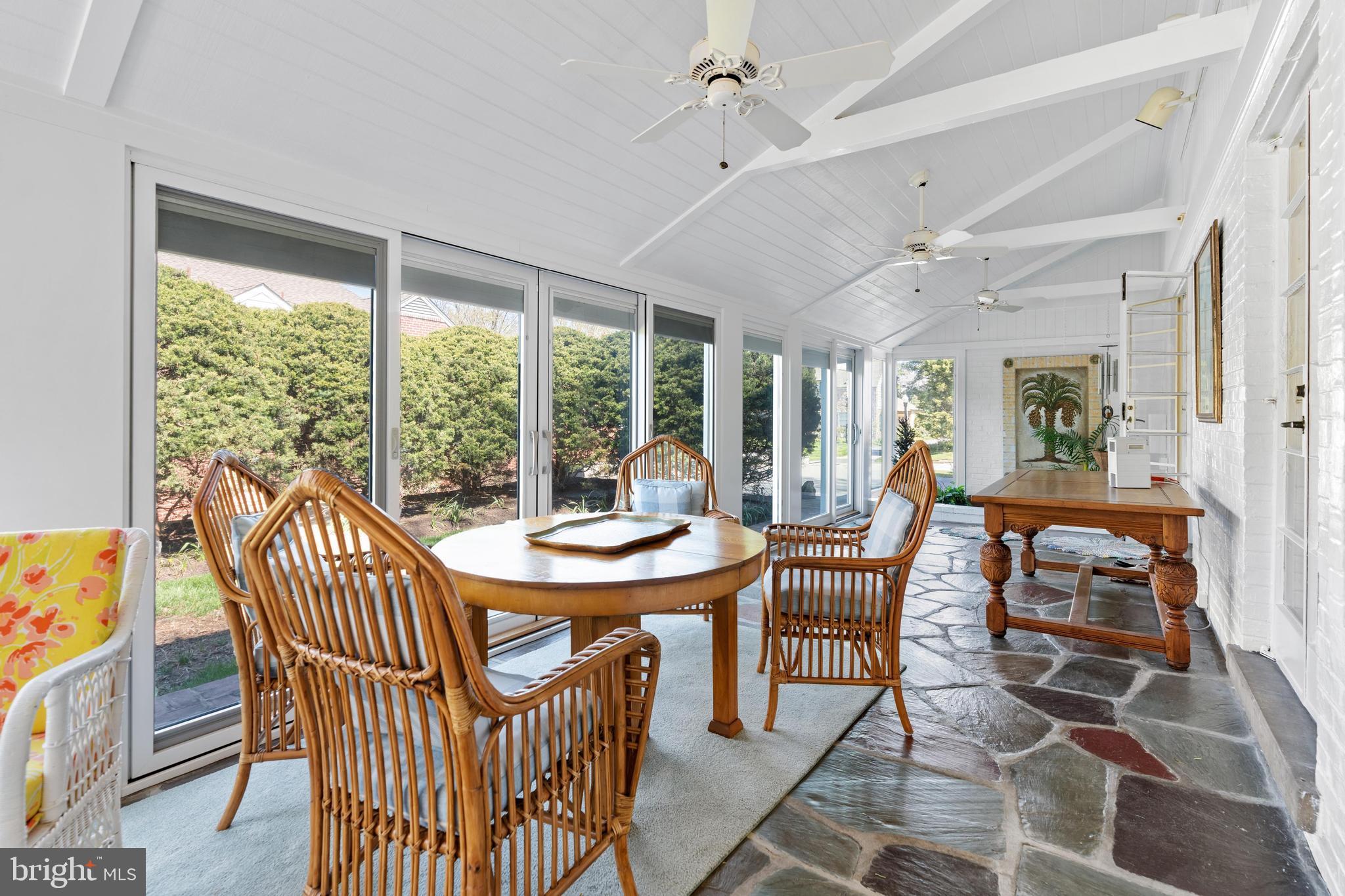 129 School Road Wilmington, DE 19803 - Photo 26 of 53 Florida room with rear patio access