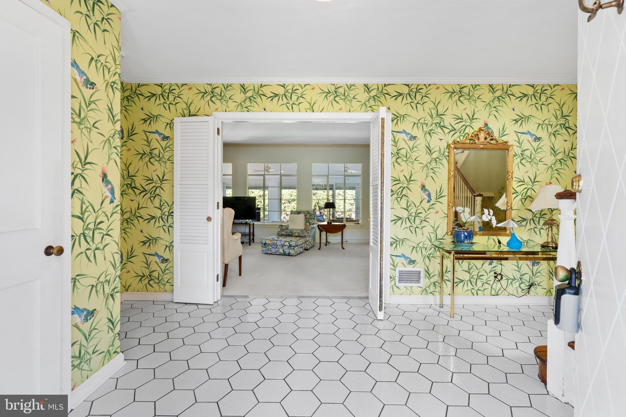 129 School Road Wilmington, DE 19803 - Photo 5 of 53 Foyer leads to formal living room