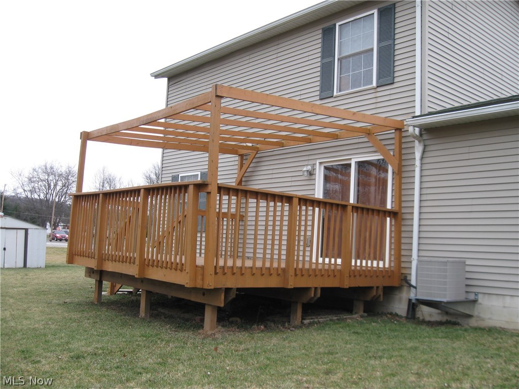 52 Beech Street Rittman, OH 44270 - Photo 9 of 35 Wood deck in excellent shape ready for summer fun!