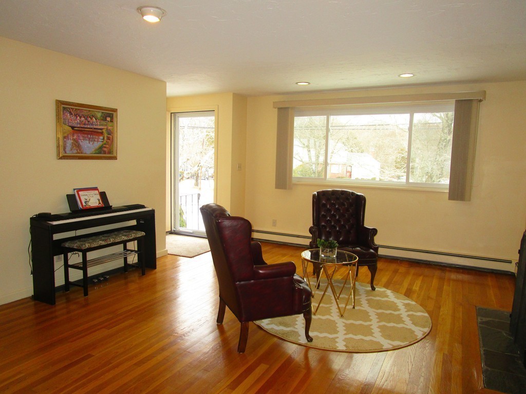 25 Lyndon Road Sharon, MA 02067 - Photo 2 of 27 a workspace with furniture window and wooden floor
