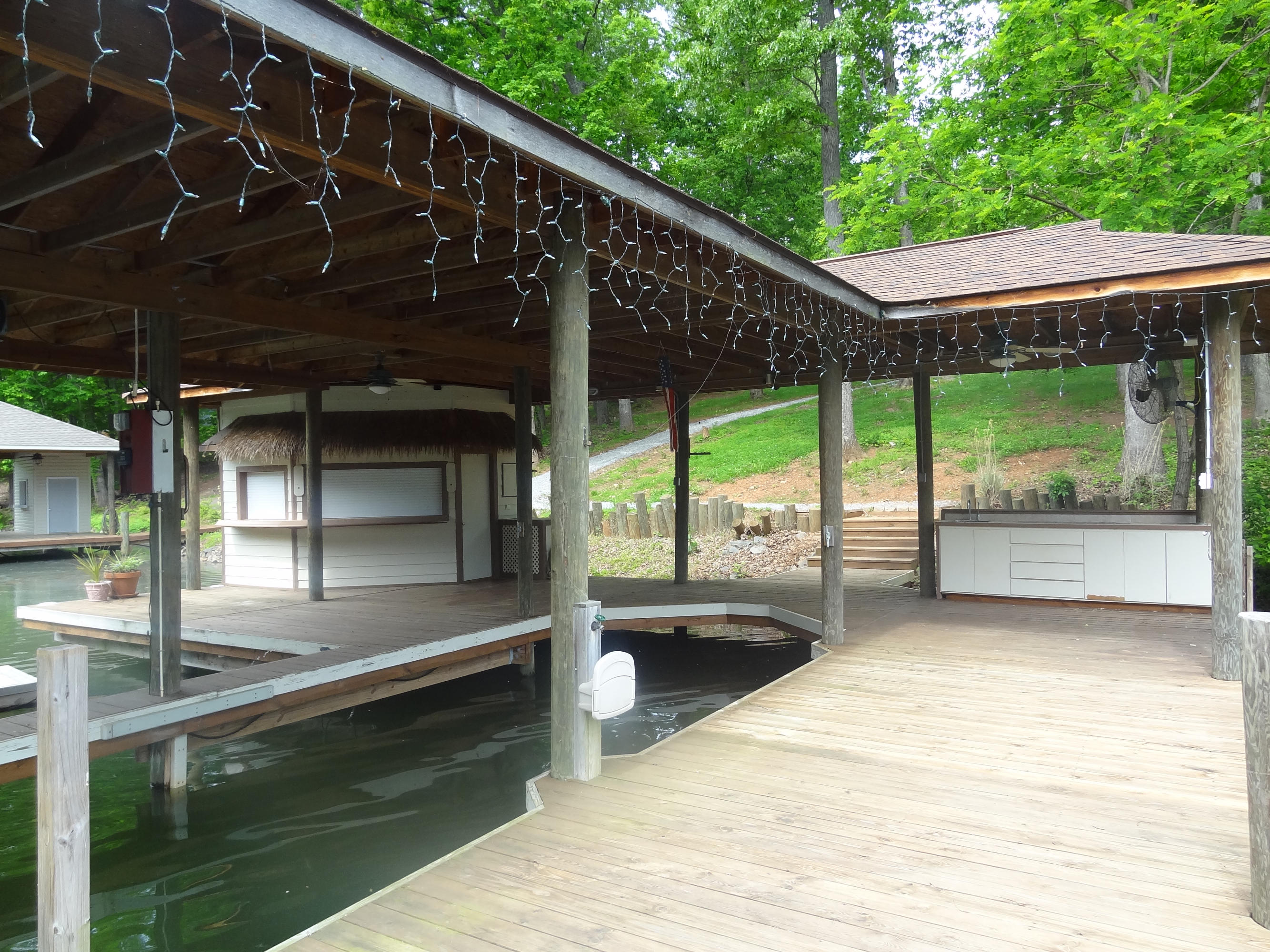 310 Woodbrook Road Moneta, VA 24121 - Photo 52 of 57 Dock with Bar