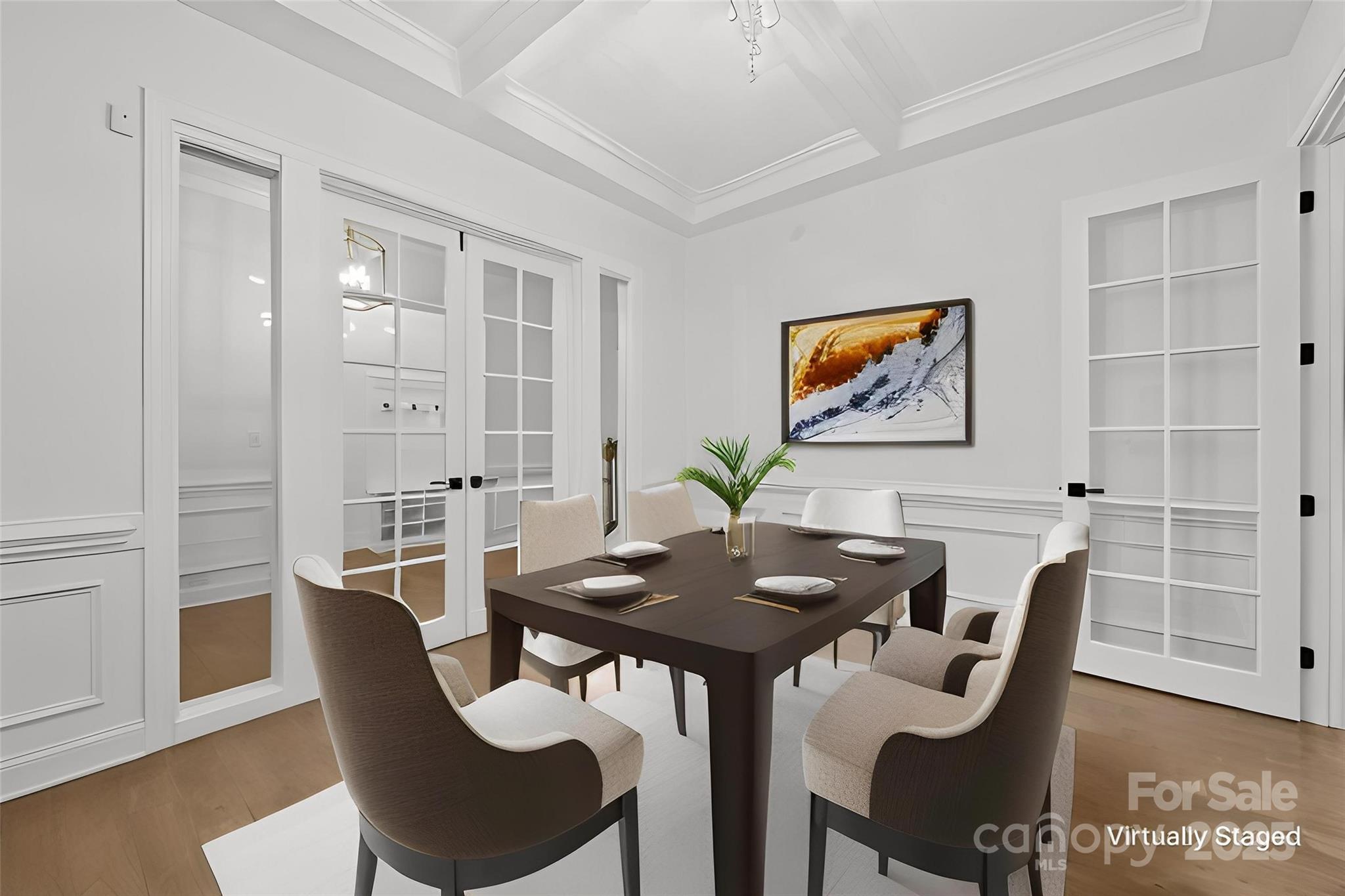 425 Cassia Court Tega Cay, SC 29708 - Photo 2 of 39 a view of a dining room with furniture and wooden floor