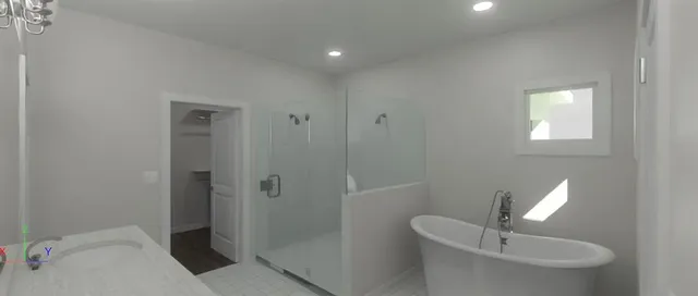 a bathroom with a toilet and a sink