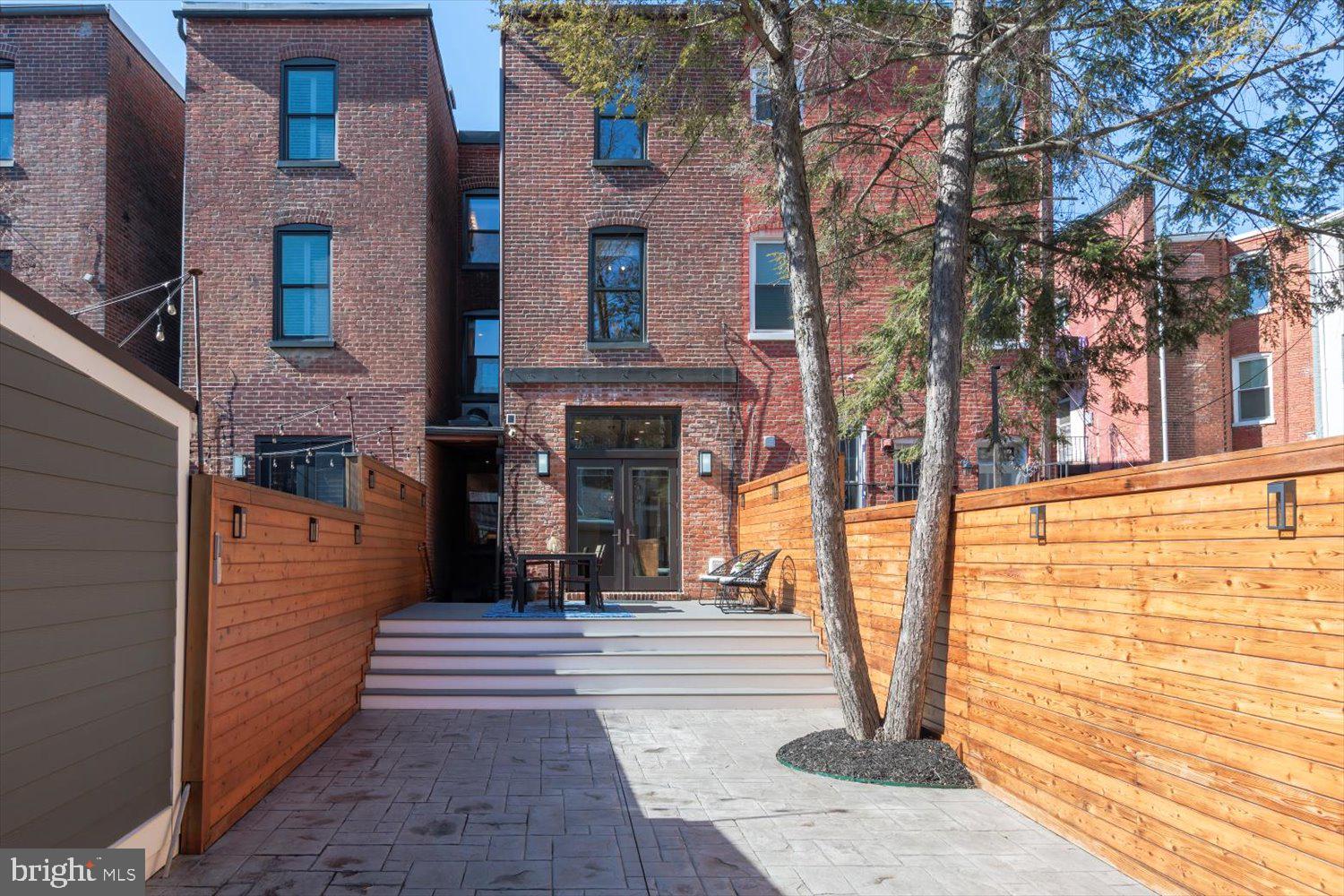 123 5th Street Northeast Washington, DC 20002 - Photo 28 of 77 Rear courtyard / parking area