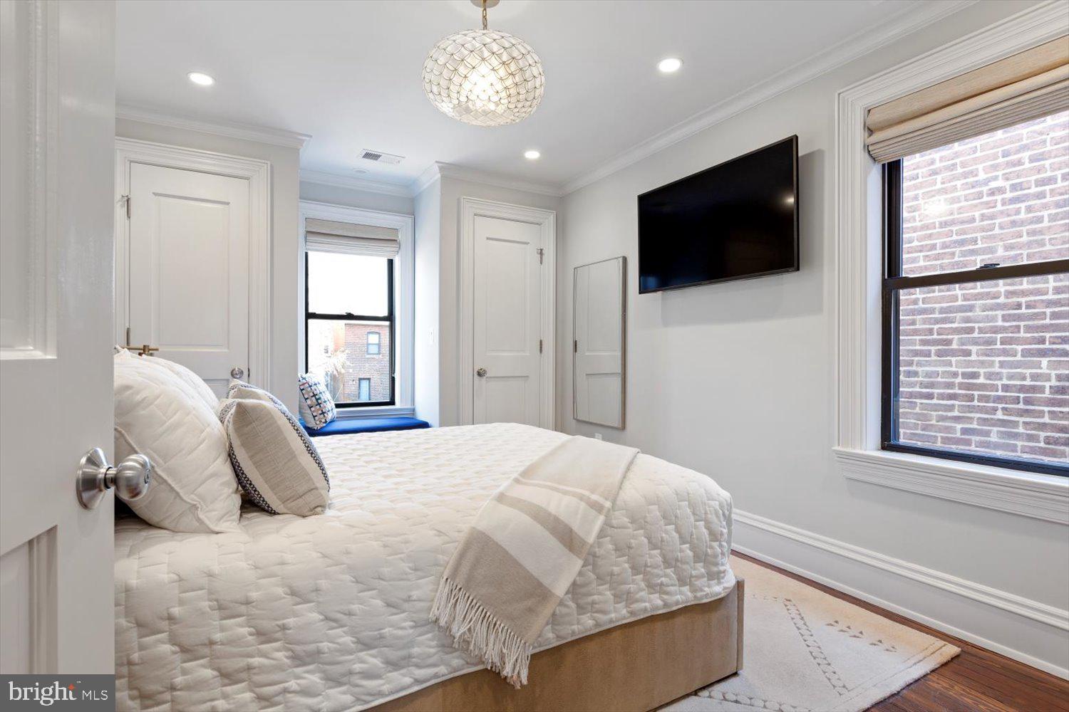 123 5th Street Northeast Washington, DC 20002 - Photo 48 of 77 Rear bedroom, top floor