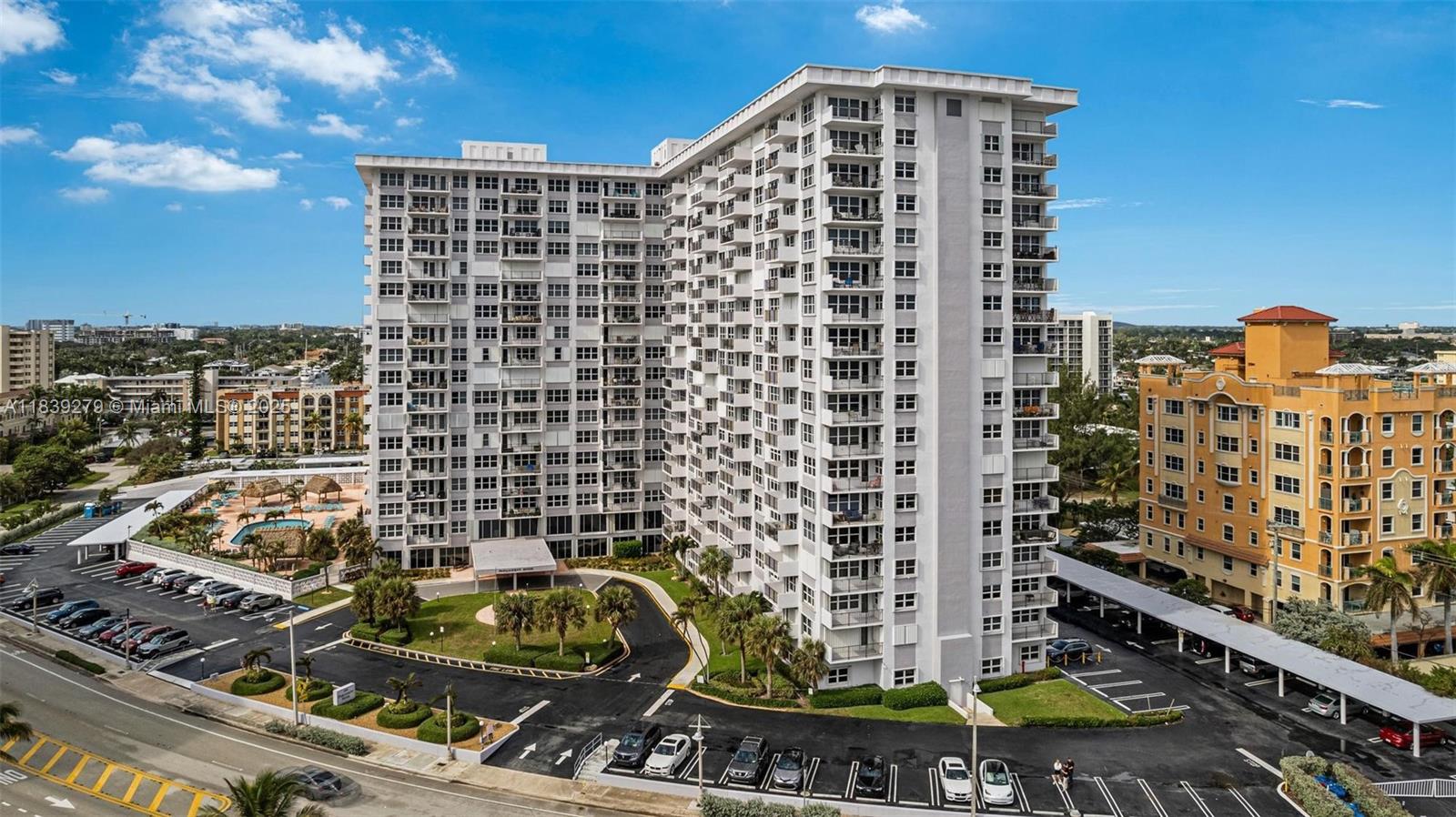 405 North Ocean Boulevard, Unit 815 Pompano Beach, FL 33062 - Photo 16 of 41 a view of a city with tall buildings