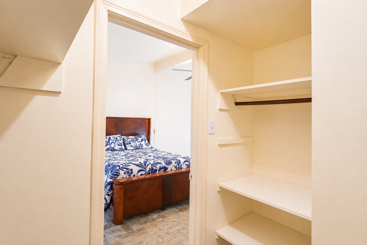 1508 Walnut Street Georgetown, TX 78626 - Photo 22 of 37 Ample closet storage awaits just outside this well-appointed, naturally illuminated bedroom.