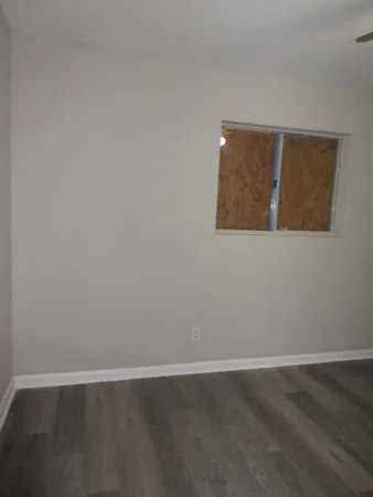 a small space with a window