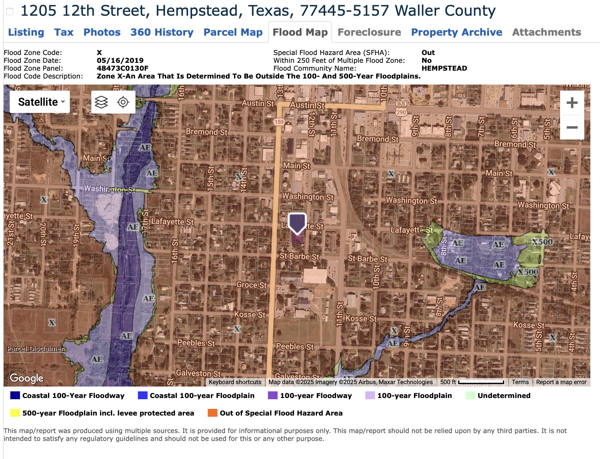 1205 12th Street Hempstead, TX 77445 - Photo 35 of 36 a picture of a bathroom with a sign on the wall