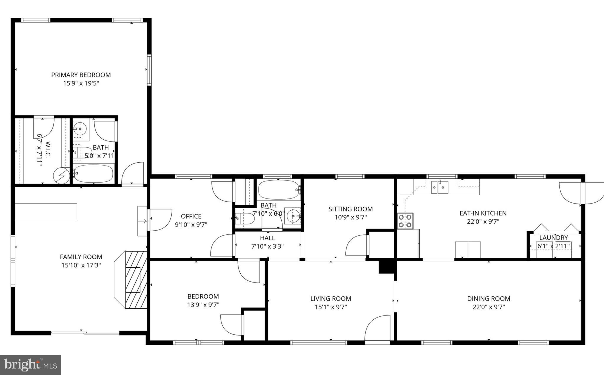 8710 Sum Place Charlotte Hall, MD 20622 - Photo 27 of 30 a picture of a floor plan