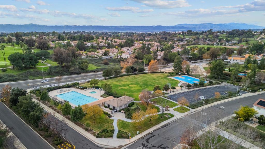 31401 Chemin Chevalier Temecula, CA 92591 - Photo 59 of 74 an aerial view of a house with a yard basket ball court and outdoor seating
