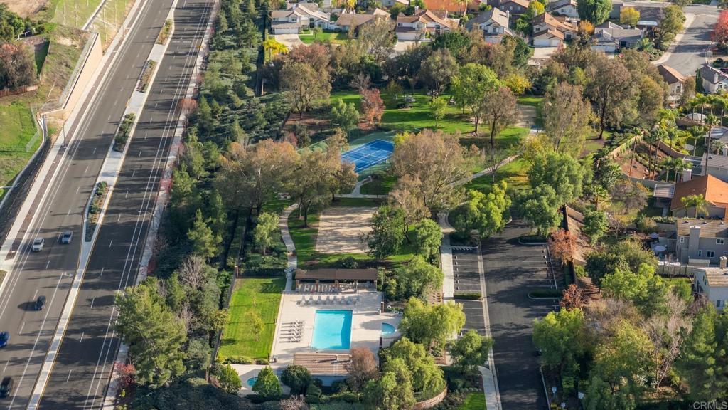 31401 Chemin Chevalier Temecula, CA 92591 - Photo 64 of 74 an aerial view of a house with a yard and plants