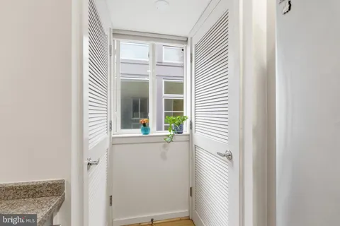 a view of a house that has a window