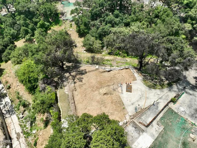 a view of outdoor space and trees