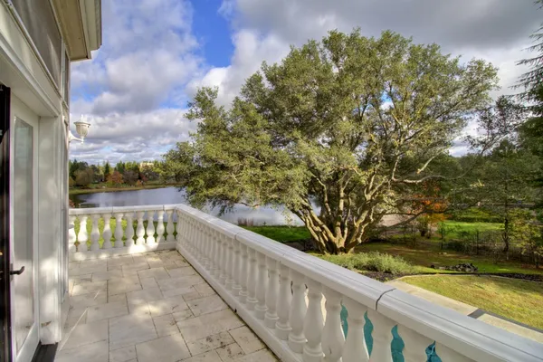 a bathroom with a shower and a toilet