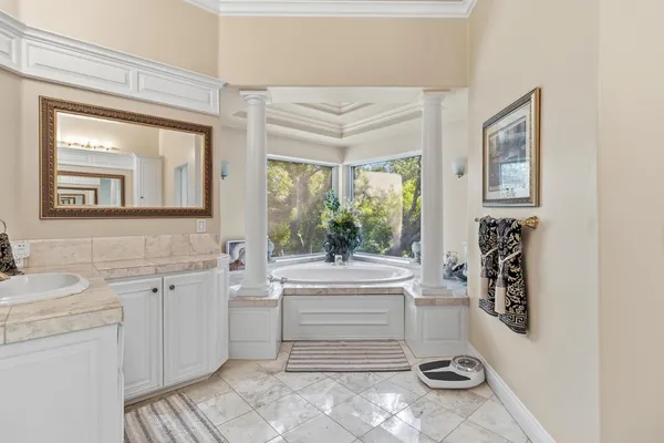 a view of a outdoor space with a patio