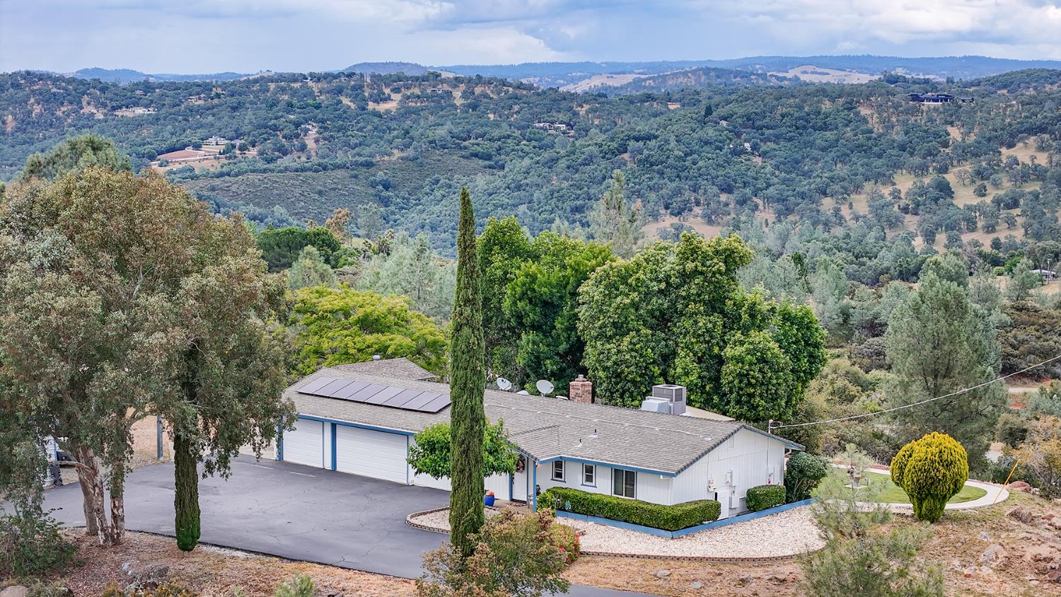 1261 Jurgens Road Rescue, CA 95672 - Photo 3 of 80 2nd home on the hill top with breathtaking views 1100 sq ft. 3 car garage, with seperate RV covered parking