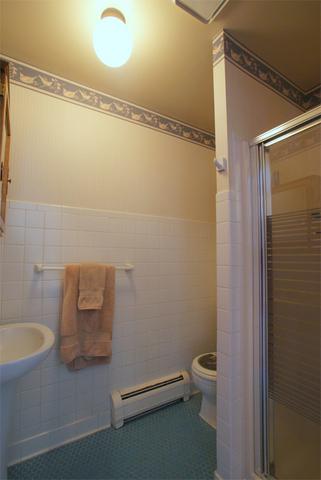 23740 North High Ridge Drive Lake Zurich, IL 60047 - Photo 15 of 17 a bathroom with a granite countertop bathtub shower