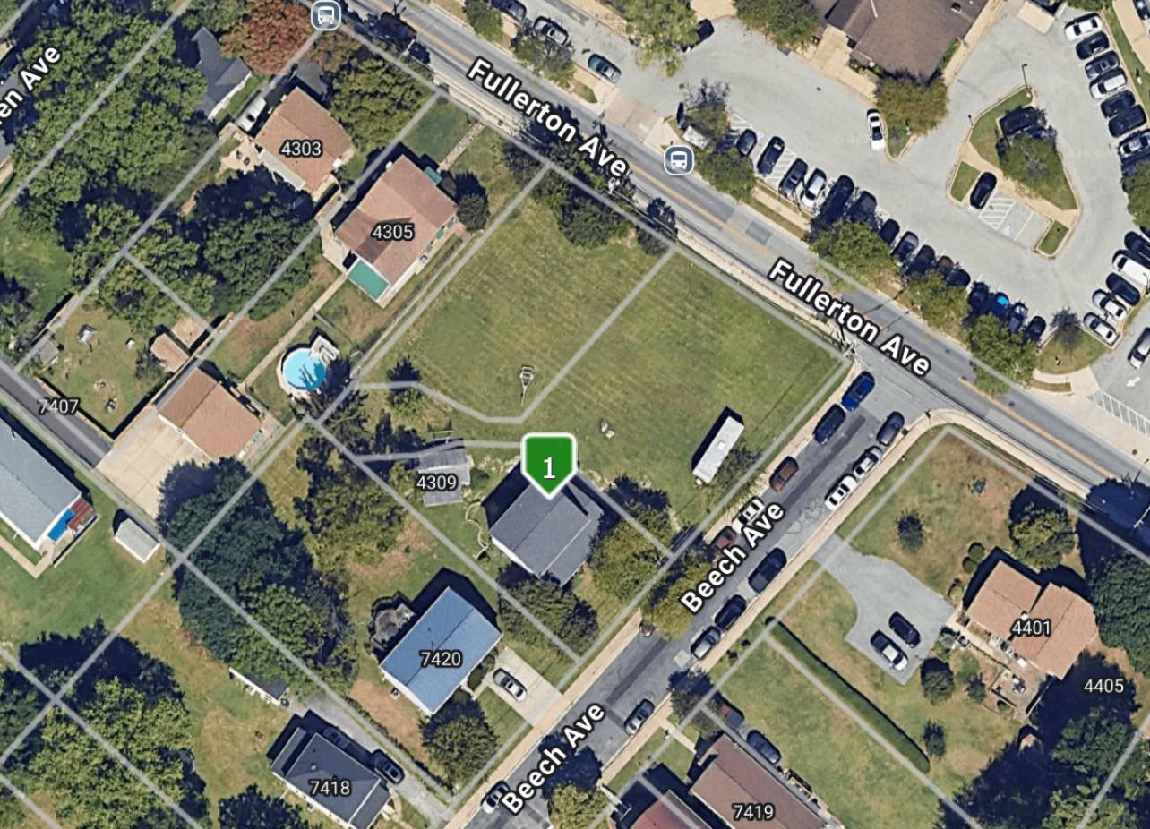 4311 Fullerton Avenue Baltimore, MD 21206 - Photo 3 of 16 Lot lines are approximate - buyer to verify