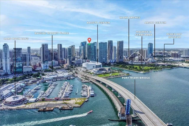 $4,300,000 | 888 Biscayne Boulevard, Unit PH5704, Miami, FL 33132