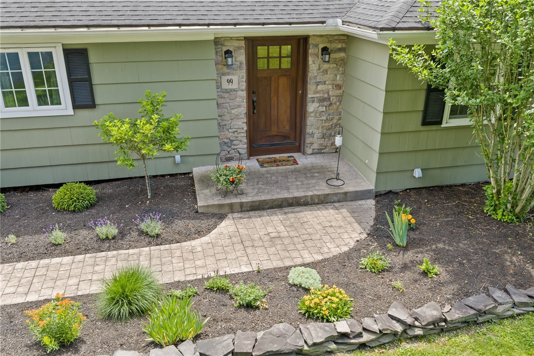 99 French Road Pittsford, NY 14618 - Photo 4 of 49 BEAUTIFUL LANDSCAPING