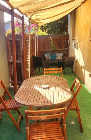 a outdoor view from a patio