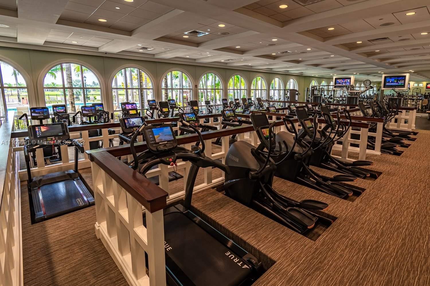 8181 Horseshoe Bay Road Boynton Beach, FL 33472 - Photo 40 of 41 a view of a room with gym equipment
