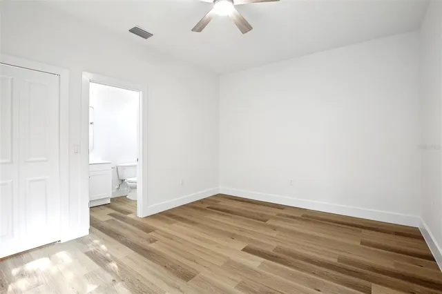 wooden floor in an empty room