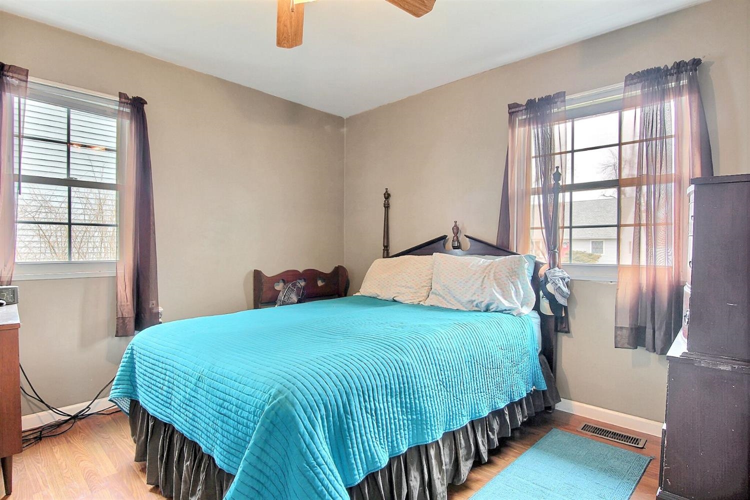 742 Fremont Road Valparaiso, IN 46385 - Photo 10 of 10 a bedroom with a bed and a window