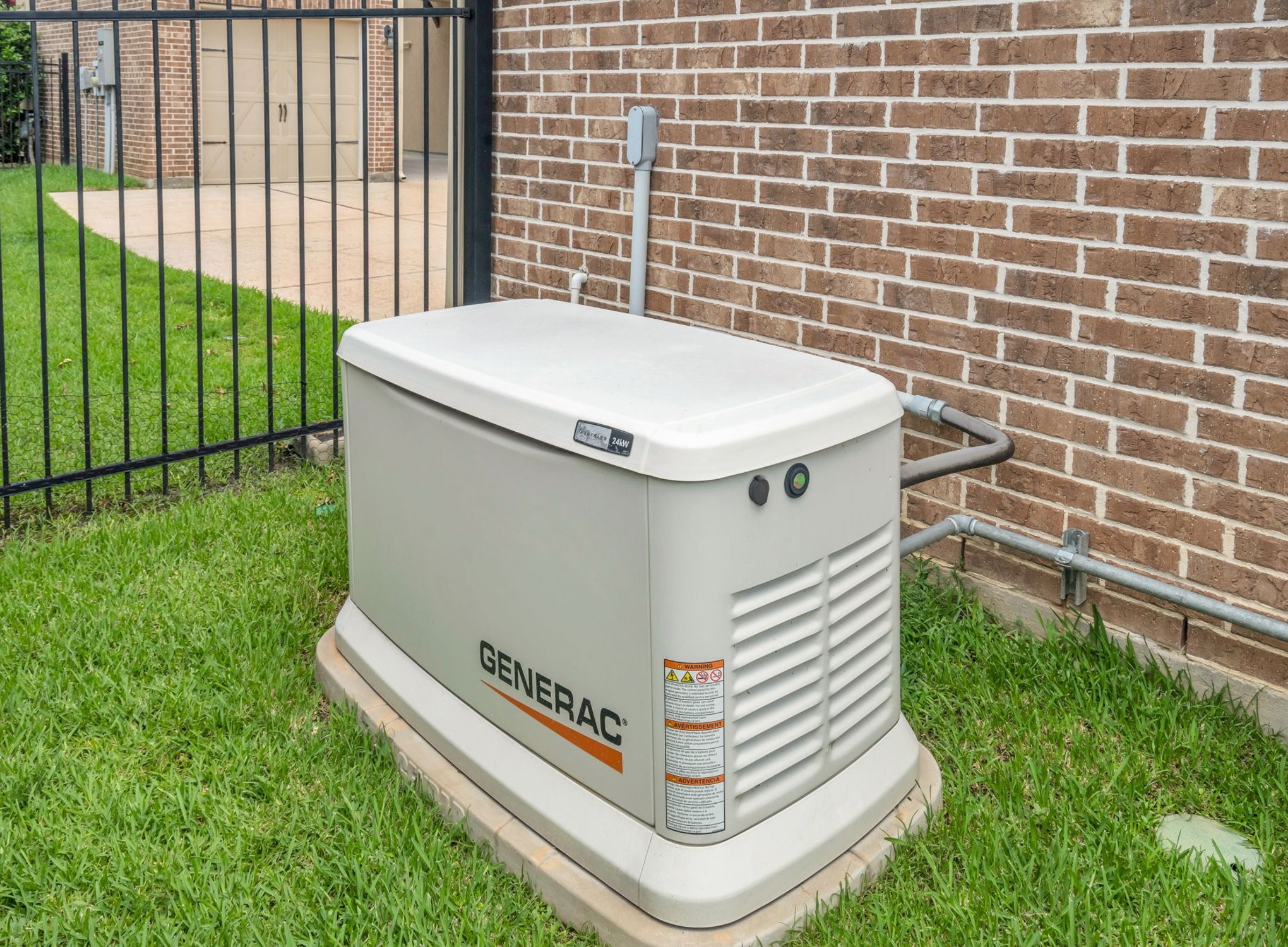 9842 Kirkstone Terrace Drive Spring, TX 77379 - Photo 27 of 34 Your own outdoor backup generator ensuring uninterrupted power supply to the home.