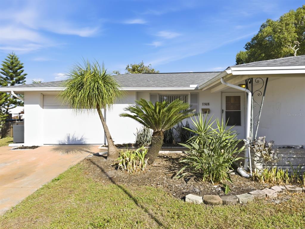 7903 Valmy Lane Port Richey, FL 34668 - Photo 4 of 40 a view of a house with a patio